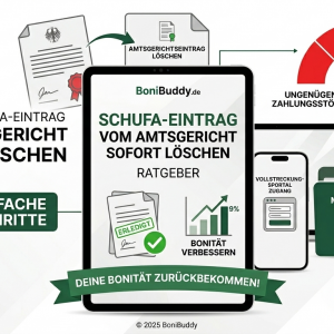SCHUFA-Eintrag vom Amtsgericht sofort löschen